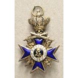 1.1.) Kaiserreich (bis 1933)Bayern: Militär-Verdienst-Orden, 3. Klasse mit Krone und Schwertern
