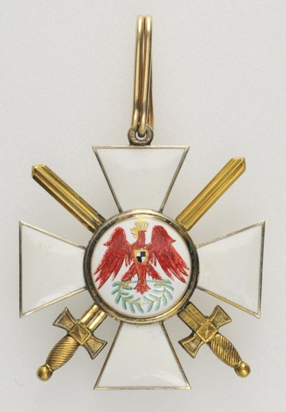 1.1.) Kaiserreich (bis 1933)Preussen: Roter Adler Orden, 4. Modell (1879-1918), 2. Klasse mit