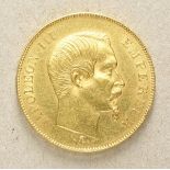 7.4) MünzenFrankreich, 50 Francs, 1857 A.Gold. Ø 28 mm, 16,1 g.Zustand: IIAufrufpreis: 500 EUR

7.