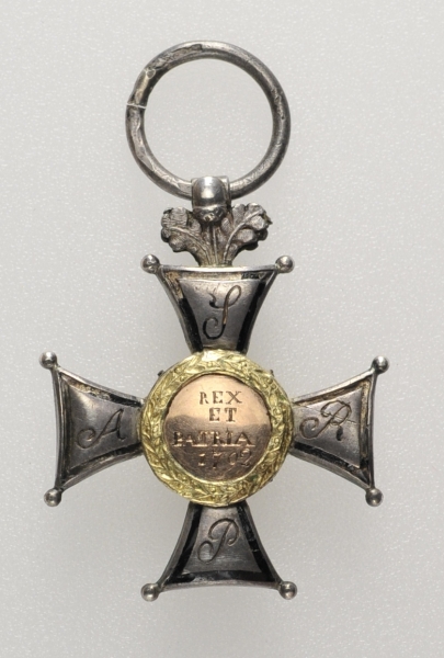 2.1.) EuropaPolen: Militärorden des Herzogtums Warschau (1810-1812), Silbernes Kreuz.Silber, die - Image 2 of 2