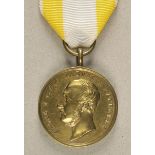1.1.) Kaiserreich (bis 1933)Hannover: Langensalza Medaille (1866).Bronze, Randname "H. SCHOPPE
