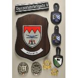 4.4.) Patriotisches / Reservistika / DekorativesBundeswehr-Memorabilia.Einheitsabzeichen und mehr.