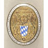 1.1.) Kaiserreich (bis 1933)Bayern: Industriellen Verband, Abzeichen für 50 Jahre.Silber