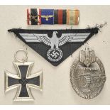 1.2.) Deutsches Reich (1933-45)Nachlass eines Panzersoldaten.1.) Eisernes Kreuz, 1939, 2. Klasse;