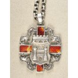 1.1.) Kaiserreich (bis 1933)Preussen: Schwesternkreuz.Silber, teilweise emailliert, mehrteilig