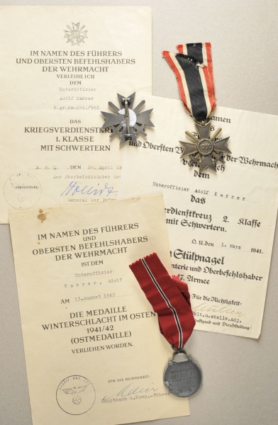 1.2.) Deutsches Reich (1933-45)Nachlass des Unteroffizier Adolf Karrer der 6. gr. Kw. Kol. / 553.1.) - Image 2 of 2