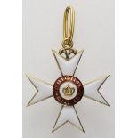 1.1.) Kaiserreich (bis 1933)Württemberg: Orden der Württembergischen Krone, Ritterkreuz 2. Klasse (