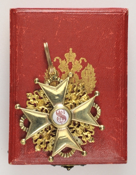 2.2.) WeltRussland: Kaiserlicher und Königlicher Orden vom heiligen Stanislaus, 2. Modell, 2. Typ ( - Image 2 of 2