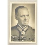 3.3.) AutographenKirchheim, Heinrich.(1882-1973). Generalleutnant, Träger des Pour le mérite und