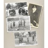 3.2.) Fotos / PostkartenHermann Göring - drei Fotos auf der Jagd.Der Reichsjägermeister in seinem