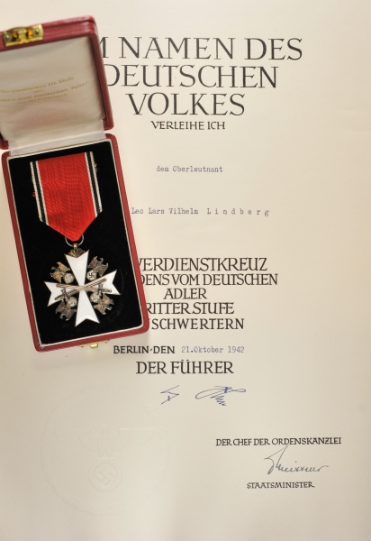 1.2.) Deutsches Reich (1933-45)Deutscher Adler Orden, Verdienstkreuz 3. Stufe, mit Schwertern, im