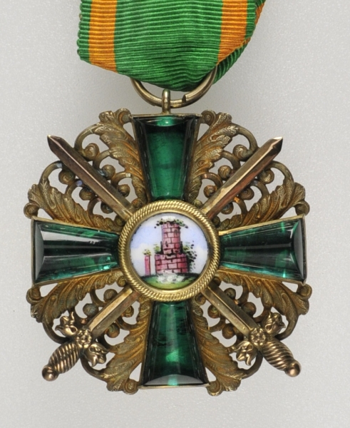 1.1.) Kaiserreich (bis 1933)Baden: Großherzoglicher Orden vom Zähringer Löwen, Ritterkreuz 1. Klasse