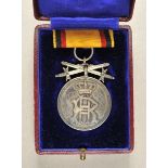 1.1.) Kaiserreich (bis 1933)Reuss: Silberne Verdienstmedaille, 2. Modell (1909-1918), mit