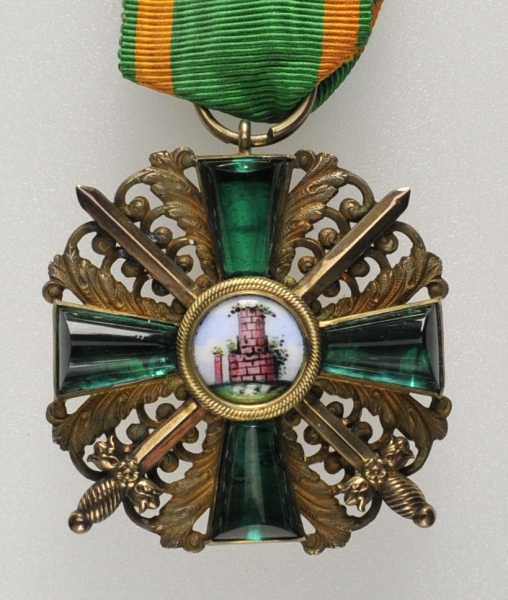 1.1.) Kaiserreich (bis 1933)Baden: Großherzoglicher Orden vom Zähringer Löwen, Ritterkreuz 1. Klasse - Image 2 of 3