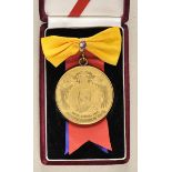 2.2.) WeltKorea: Medaille auf den Staatsbesuch in die Bundesrepublik Deutschland, 1964, im Etui.