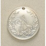 2.2.) WeltTürkei: St. Jean dArce Medaille - für den Syrien Feldzug 1840, in Silber.Silber,