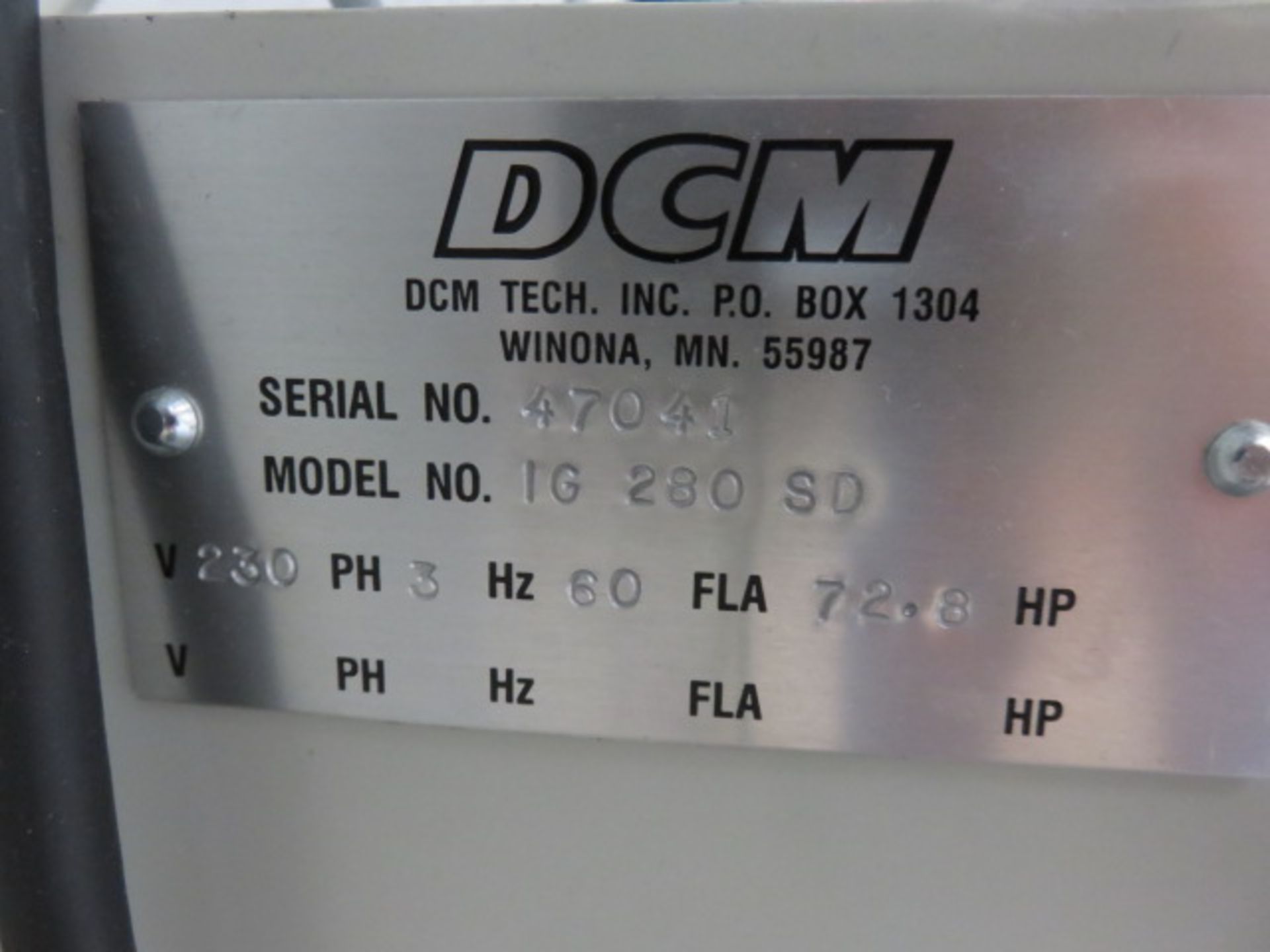 DCM - IG280SD ROTARY SURFACE GRINDER SN. 47041 - Image 7 of 7