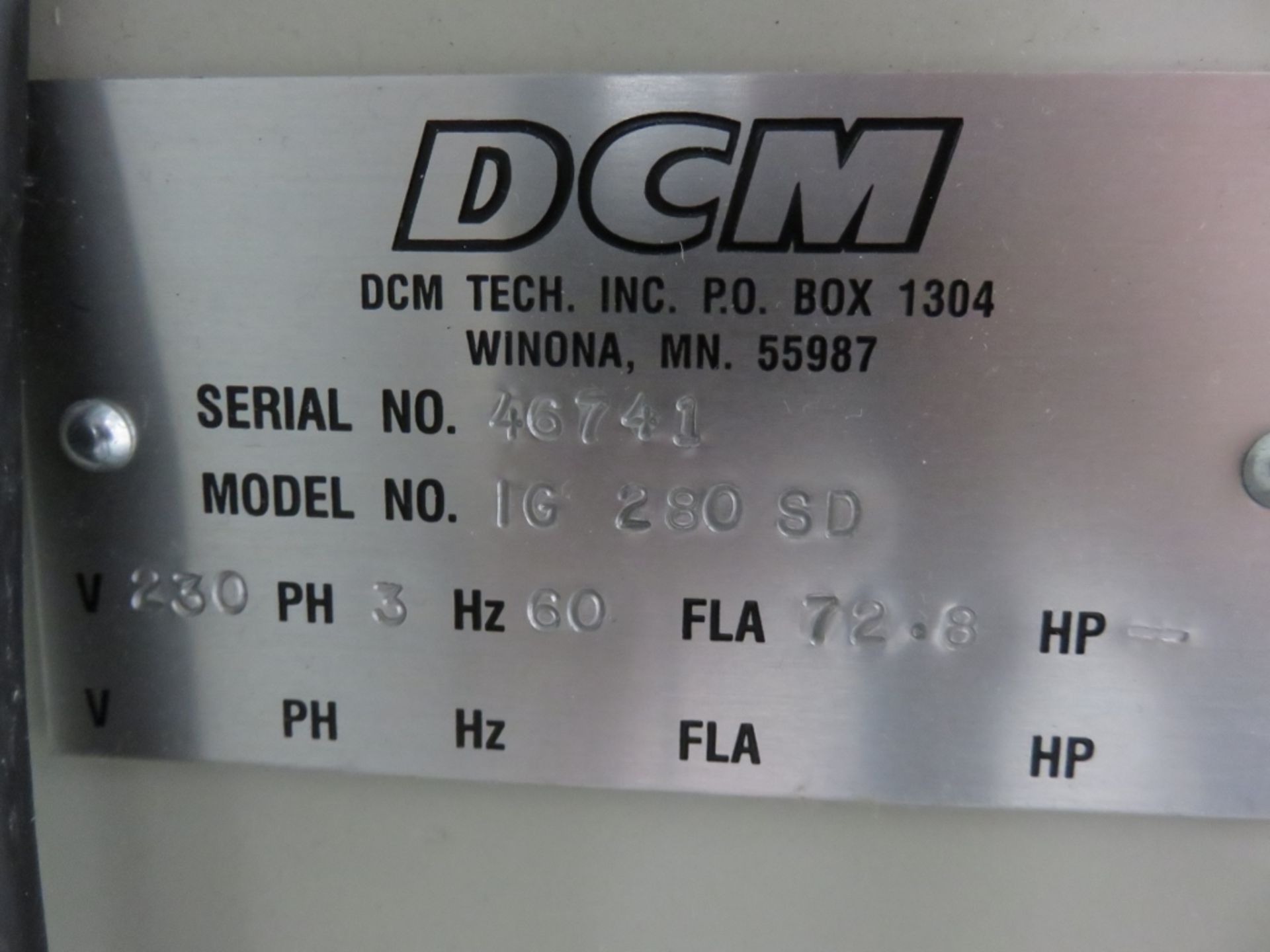 DCM - IG280SD ROTARY SURFACE GRINDER SN. 46741 - Image 6 of 6