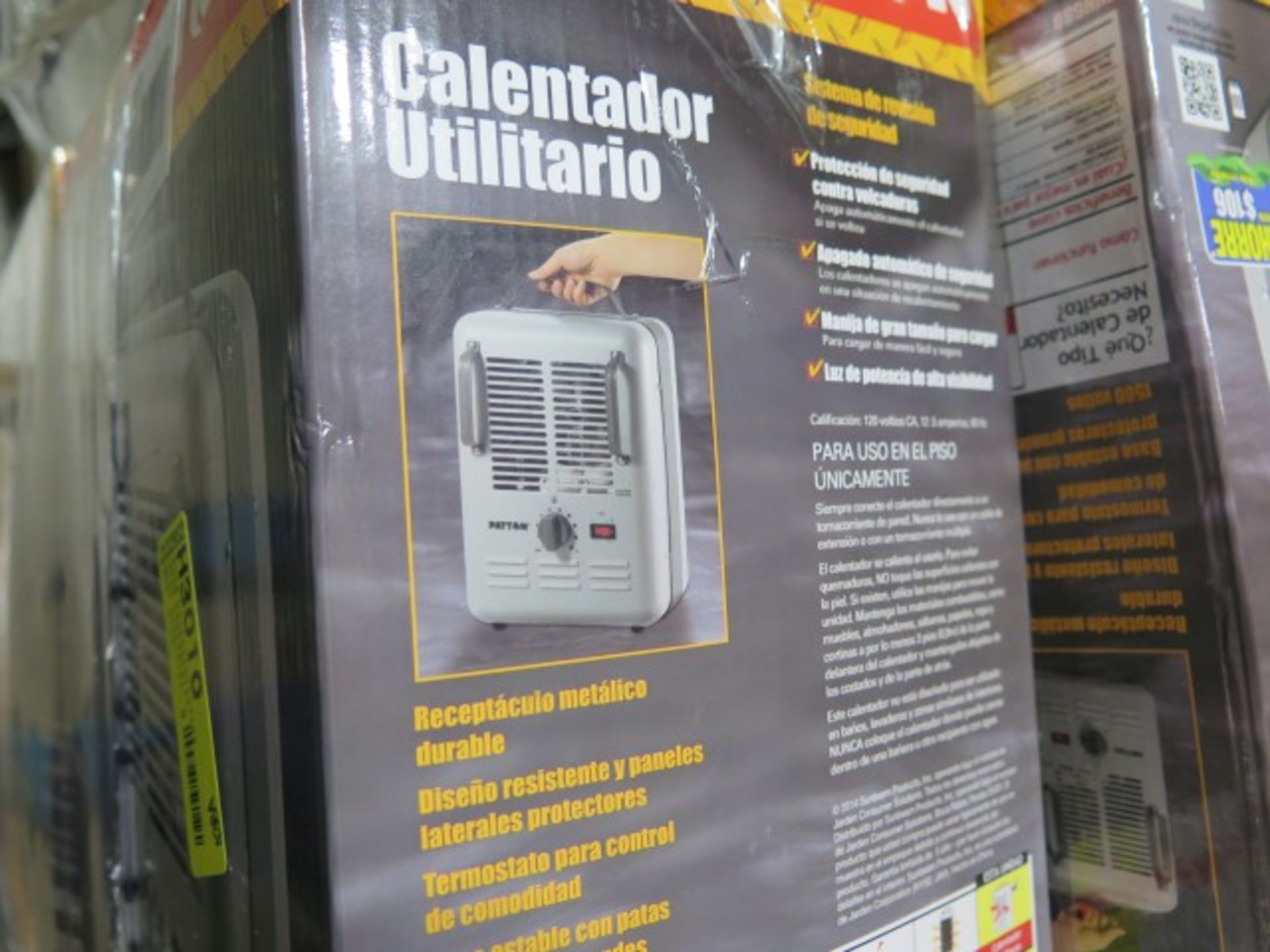 Lot of Heaters, Humidifiers with $853 ESTIMATED retail value. Lot includesPatton Electric Utility - Image 3 of 5