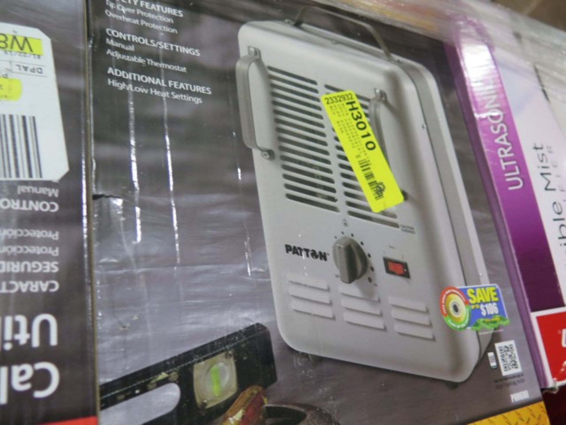 Lot of Heaters, Humidifiers with $853 ESTIMATED retail value. Lot includesPatton Electric Utility - Image 2 of 5