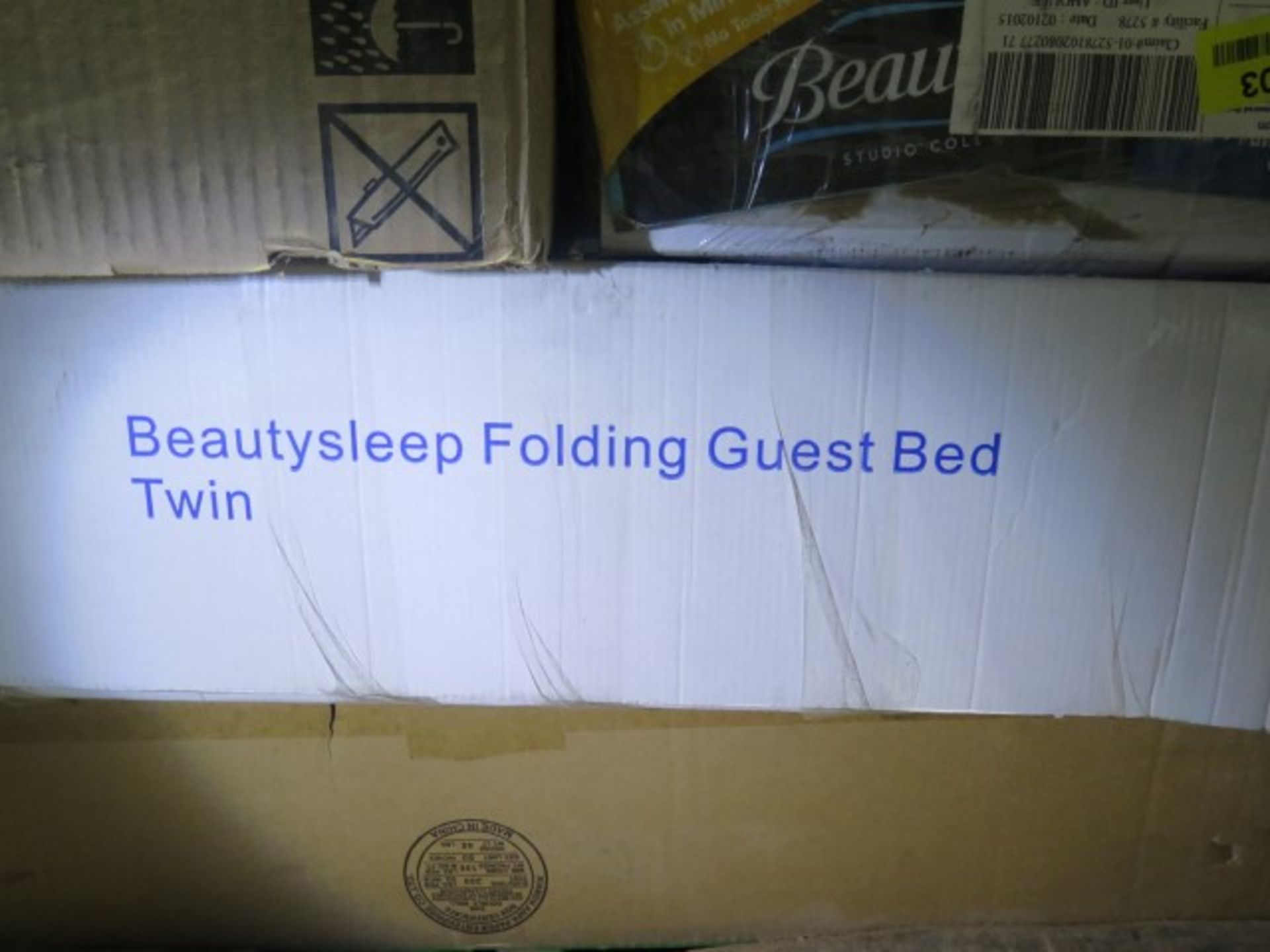 Lot of Mattress, Twin Bed, Furniture with $592 ESTIMATED retail value. Lot includesTwin Quilted - Image 6 of 7