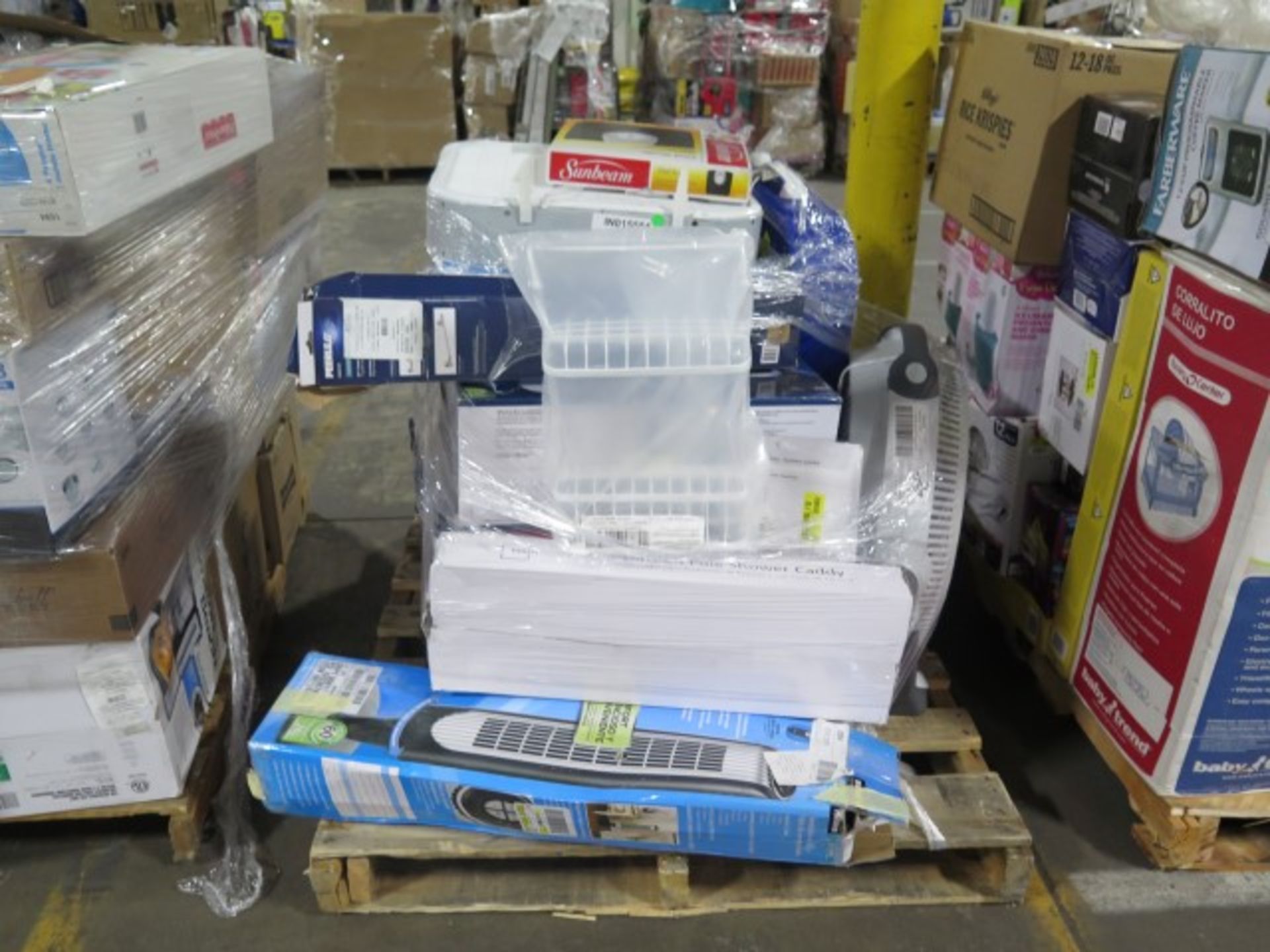 Lot of Floor Fans, Bathroom Accessories,Air Purifier &  Angle Grinder with $563 ESTIMATED retail - Image 4 of 4