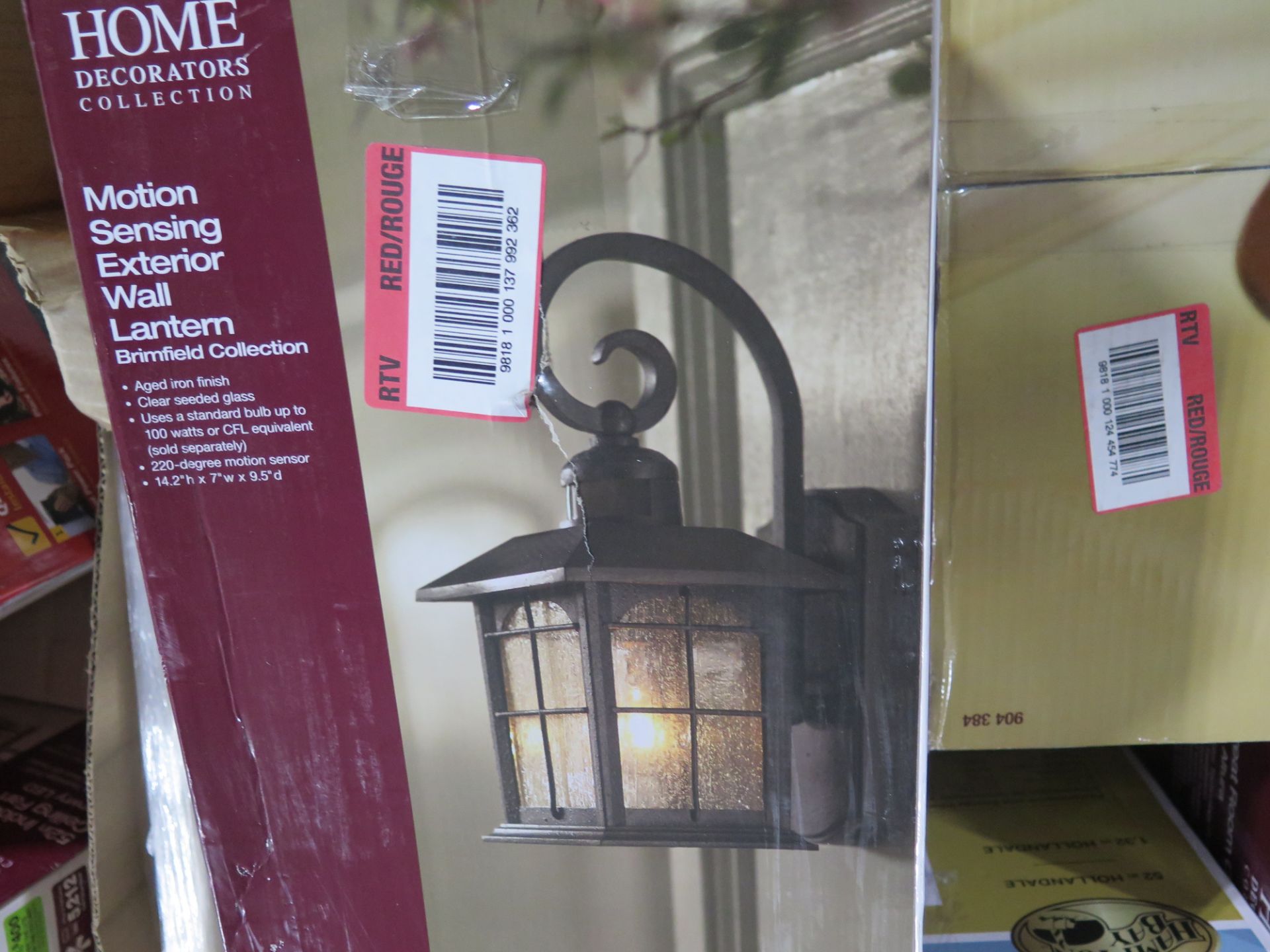 Lot of Home; Lighting & Ceiling Fans, Chandelier  & Outdoor Wall Mounted Lighting. with $1360 - Image 4 of 5