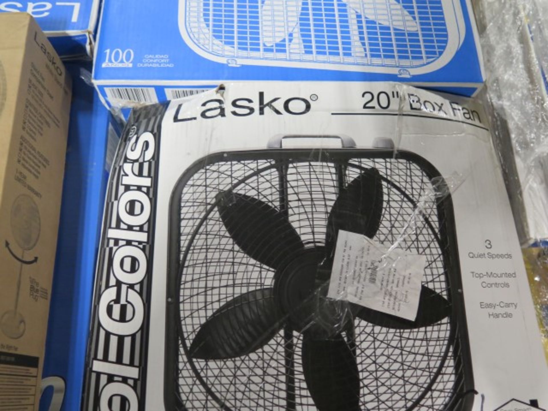 Lot of Floor Fans with $453 ESTIMATED retail value. Lot includesLasko 18" Stand Fan with Cyclone - Image 2 of 5
