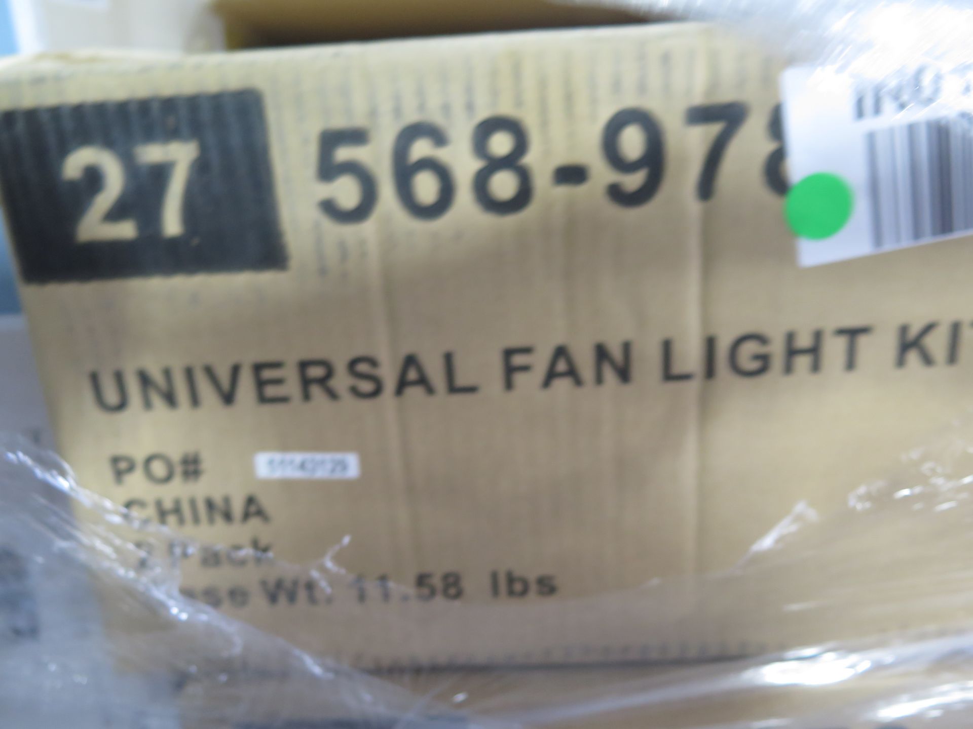 Lot of Lighting  with $2073 ESTIMATED retail value. Lot includesUniversal Ceiling Fan Light Kit2- - Image 3 of 5