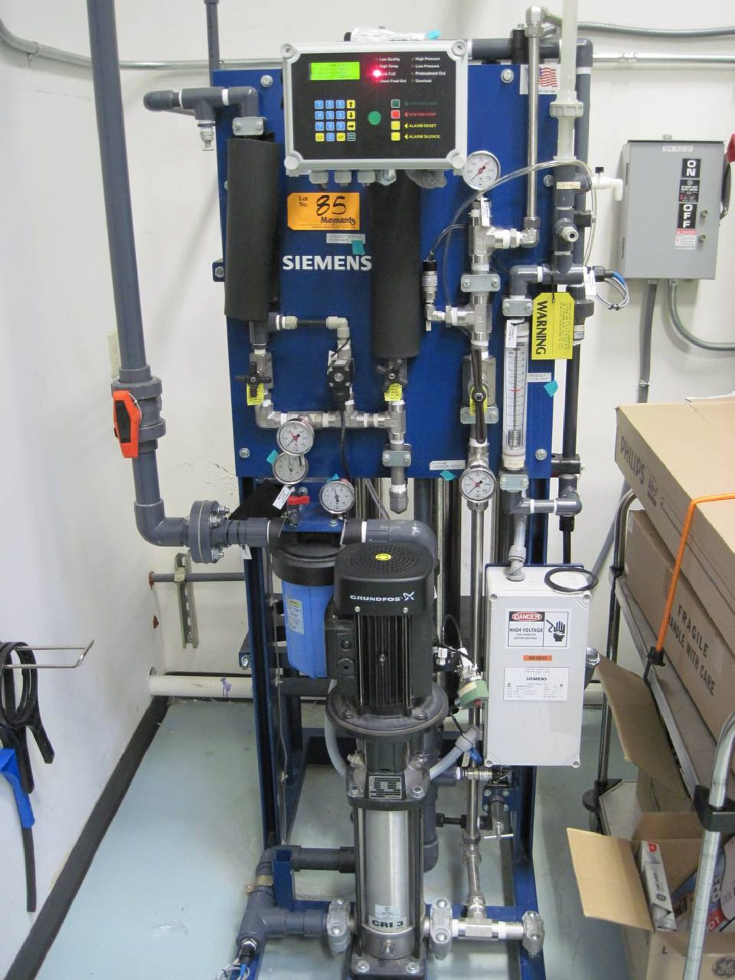 Siemens Clean Water System, 35 GPM, Stainless Steel - Image 4 of 4