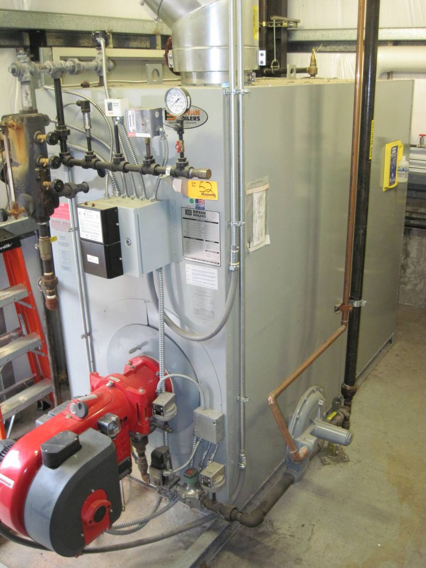 2007 Bryan Boiler Mdl: AB250-S-150-FD  Boiler, 60Hp, 100psi w/ Pump Skid & Condensate Return System, - Image 2 of 2