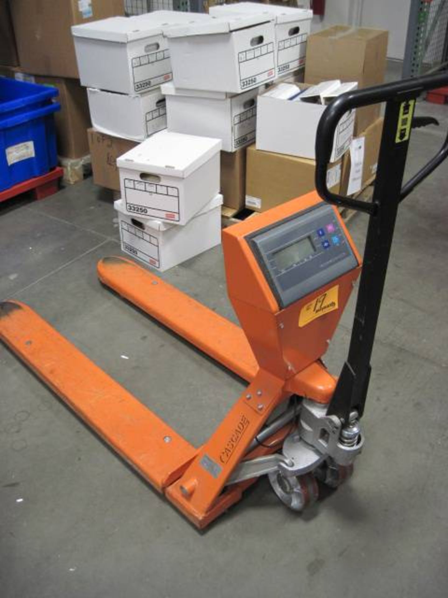 2000 KG Cascade Pallet Jack w/ Built-In Scale