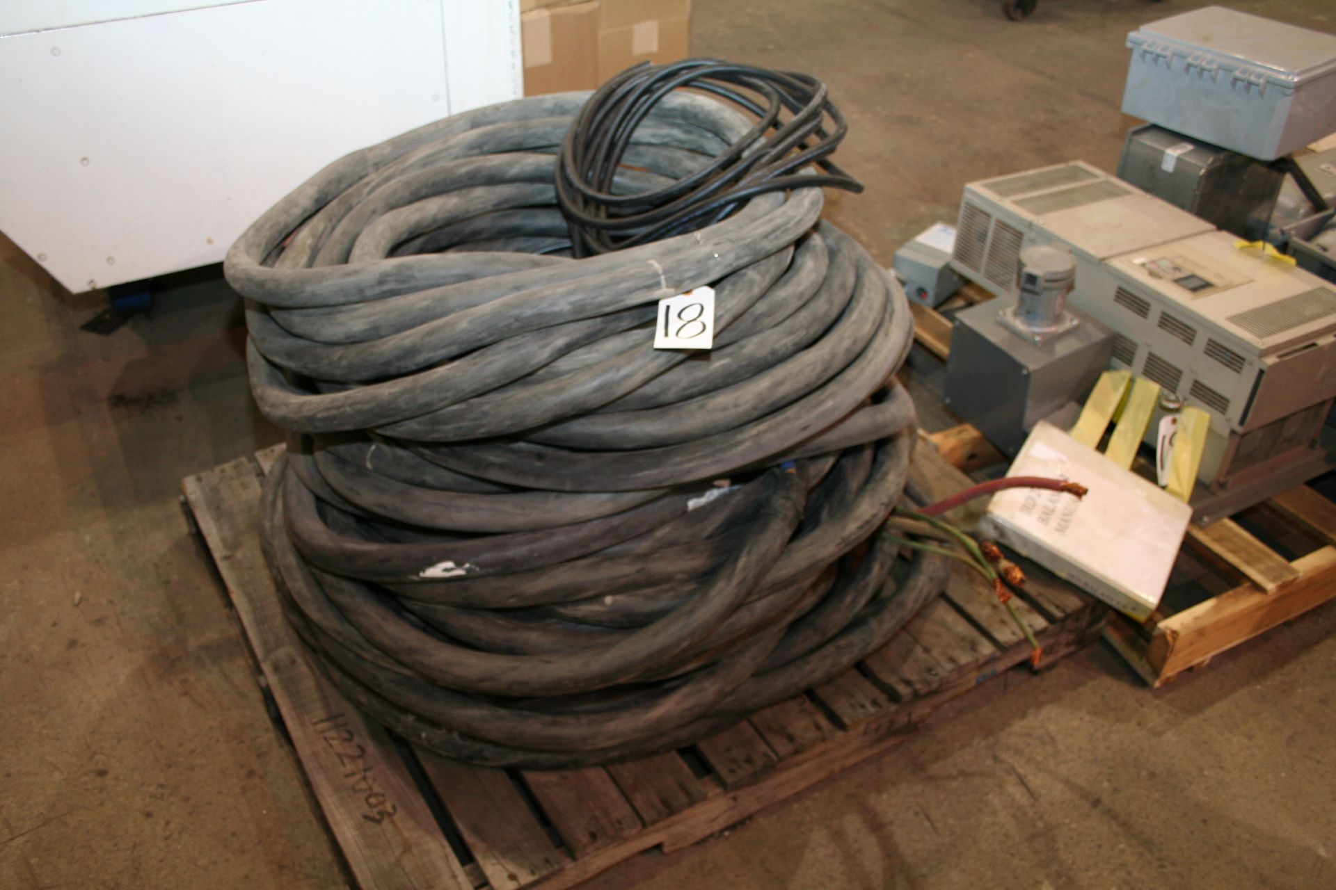 (1) Skid of Heavy Electrical Wire