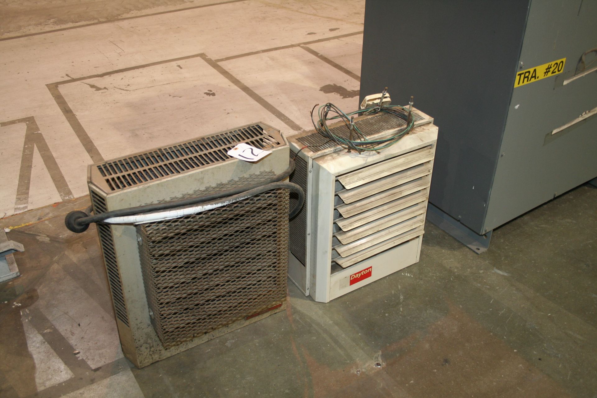 (2) Electric Heaters