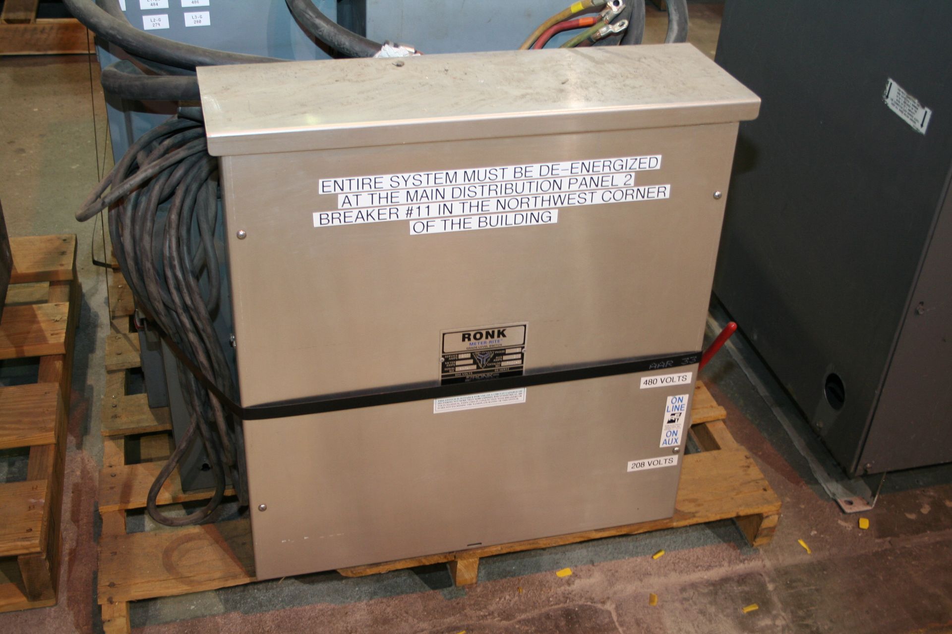 (1) 150 KVA Transformer, (1)Ronk Meter-Rite - Image 3 of 4