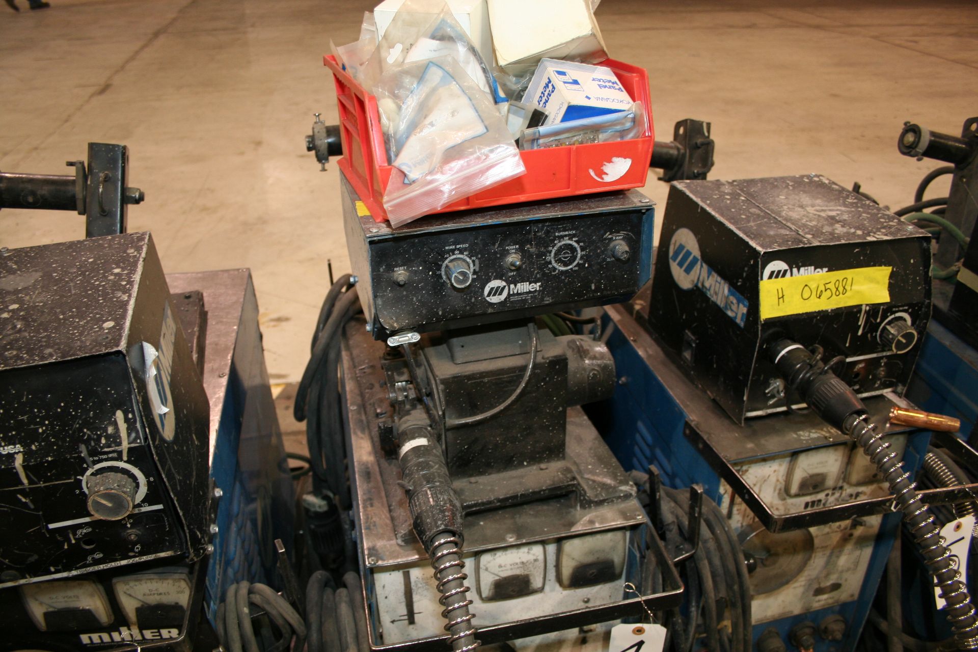 Miller Welder (300 amp?-no plate) with Miller Wire Feeder - Image 3 of 3