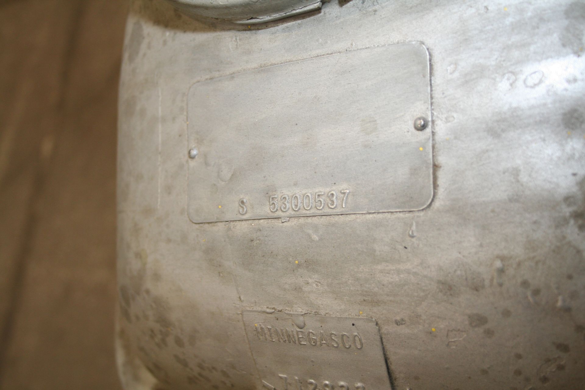 American Meter Company Gas Meter, 4'', with Associated Pipe and Hose on Skid - Image 3 of 3