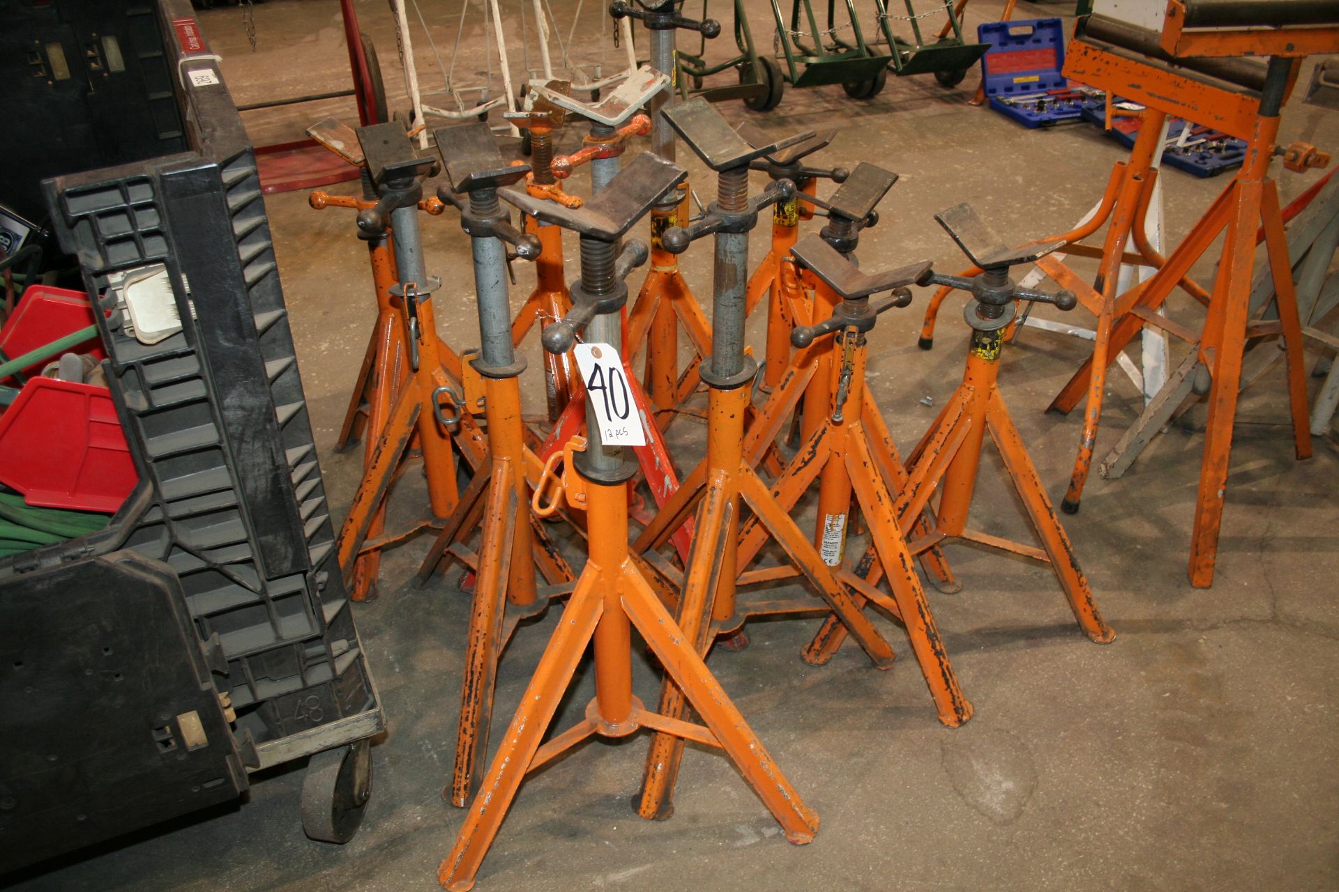 (12) Material Stands