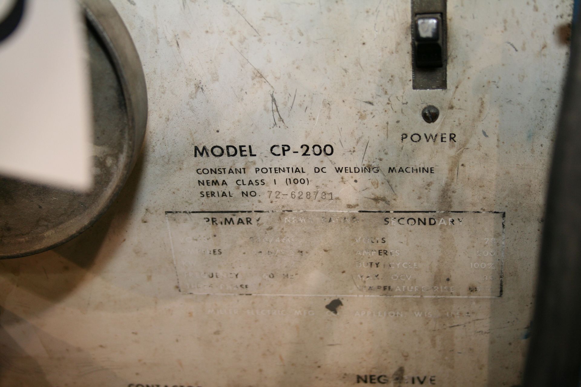Miller CP-200 Welder with Miller R-115 Wire Feeder - Image 2 of 3