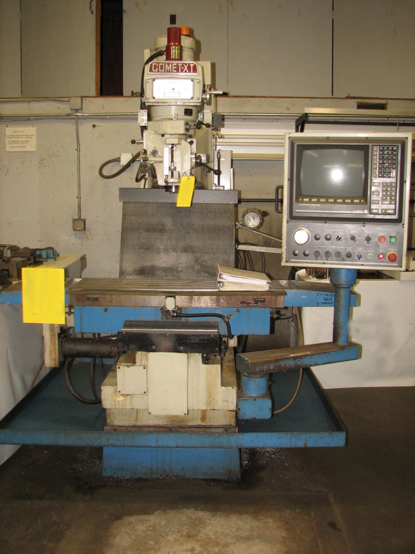 Comet  13" x  42" Comet Model MV-5 CNC Vertical Milling Machine (Bed Type) S/N 98018 (1998), 29.