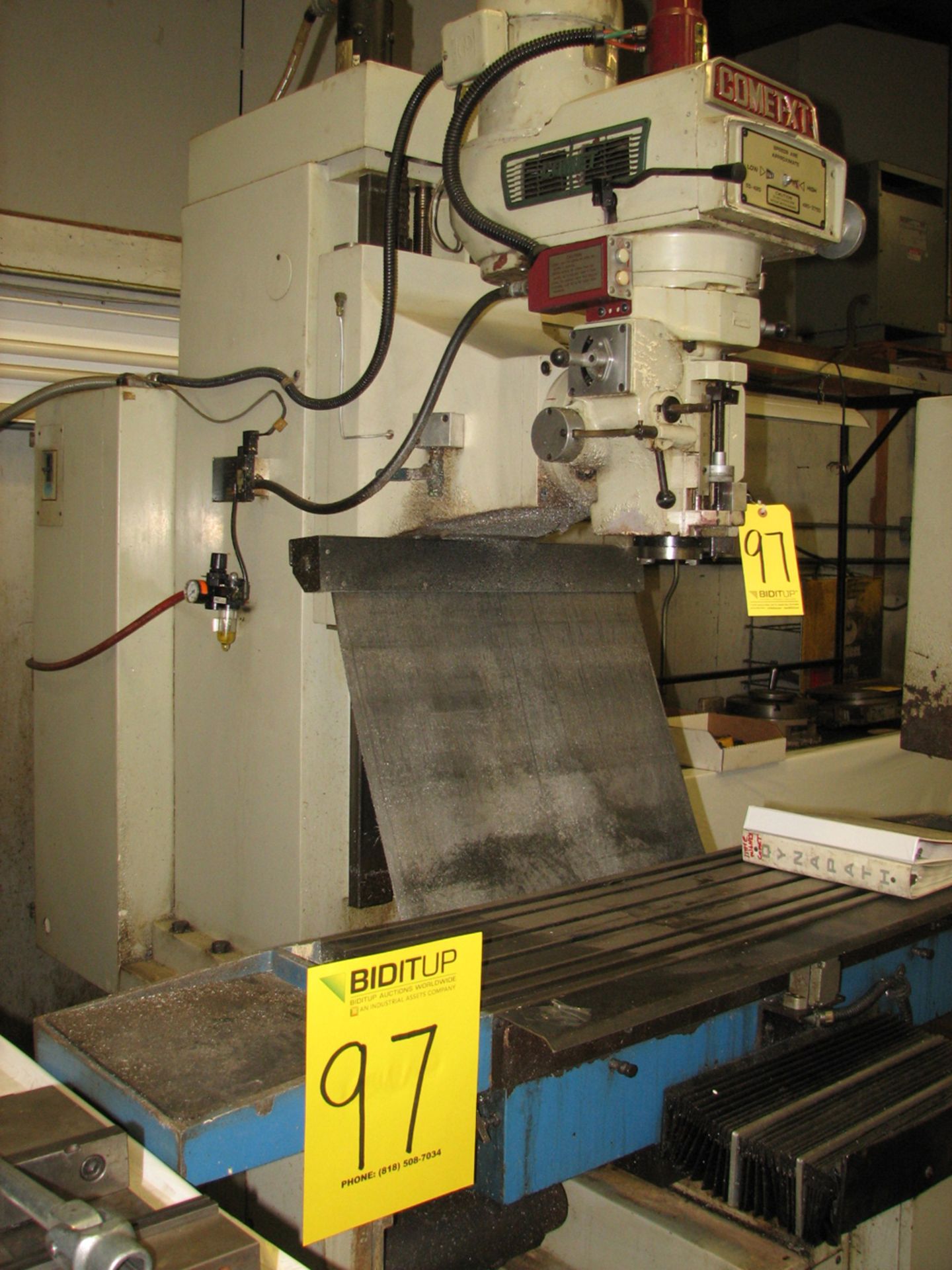 Comet  13" x  42" Comet Model MV-5 CNC Vertical Milling Machine (Bed Type) S/N 98018 (1998), 29. - Image 3 of 9