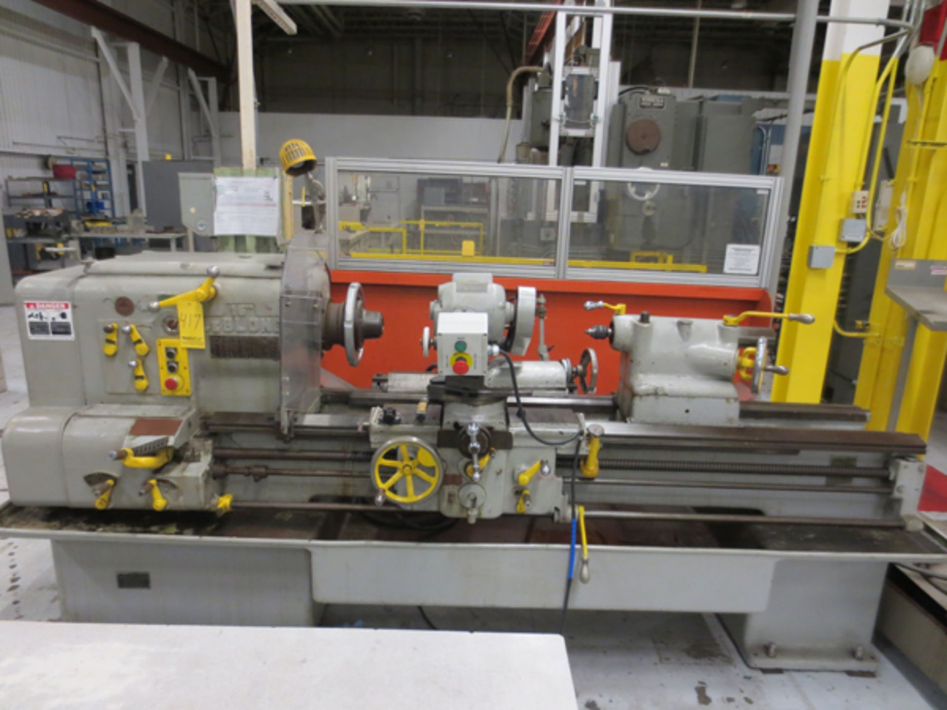 Leblond 16'' Grinder  Serial #NE6565/ 78in bed/ 52in between centers/ 24in swing