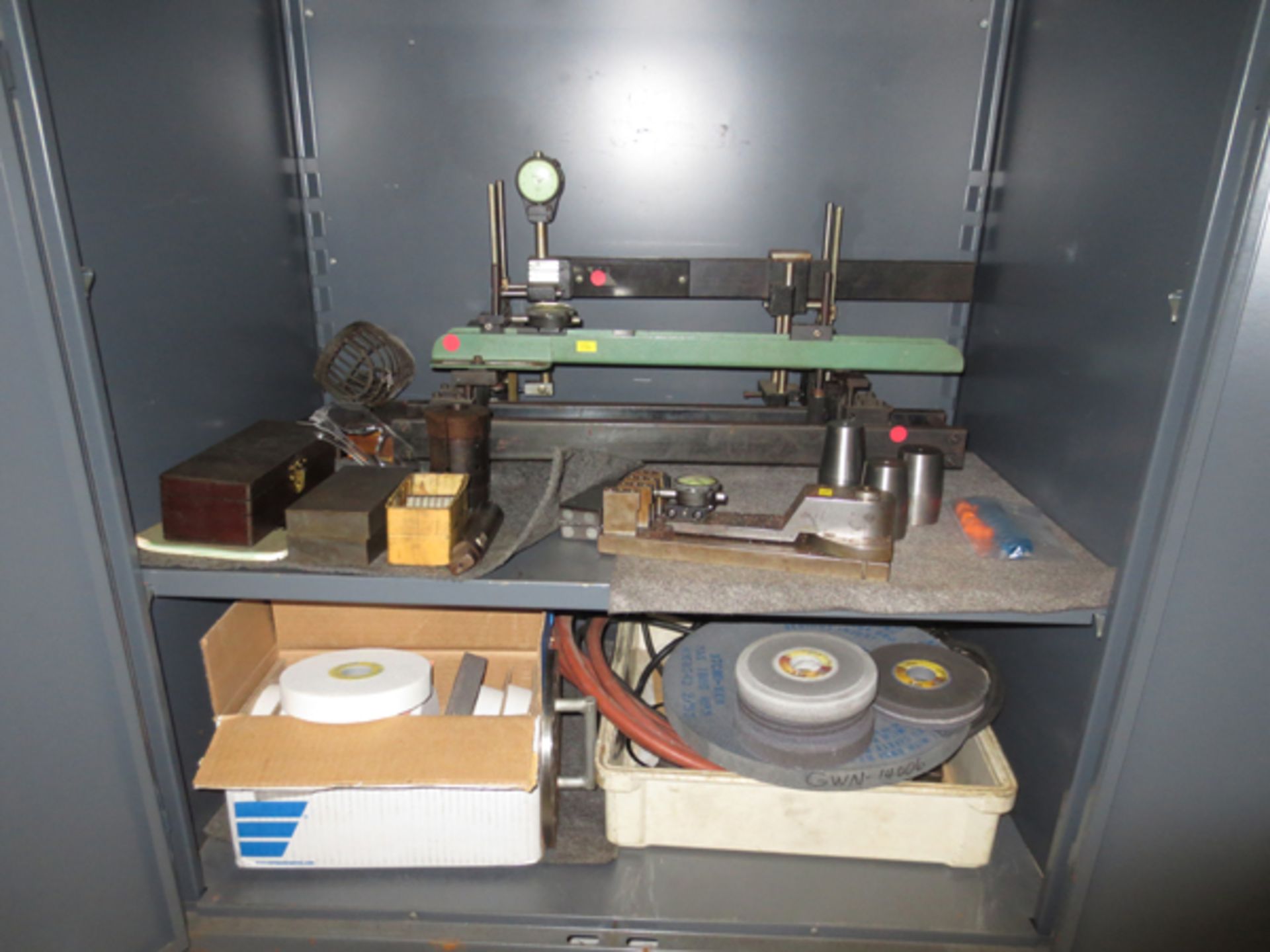 Cabinet w/ Milling Tools and Collets - Image 2 of 2