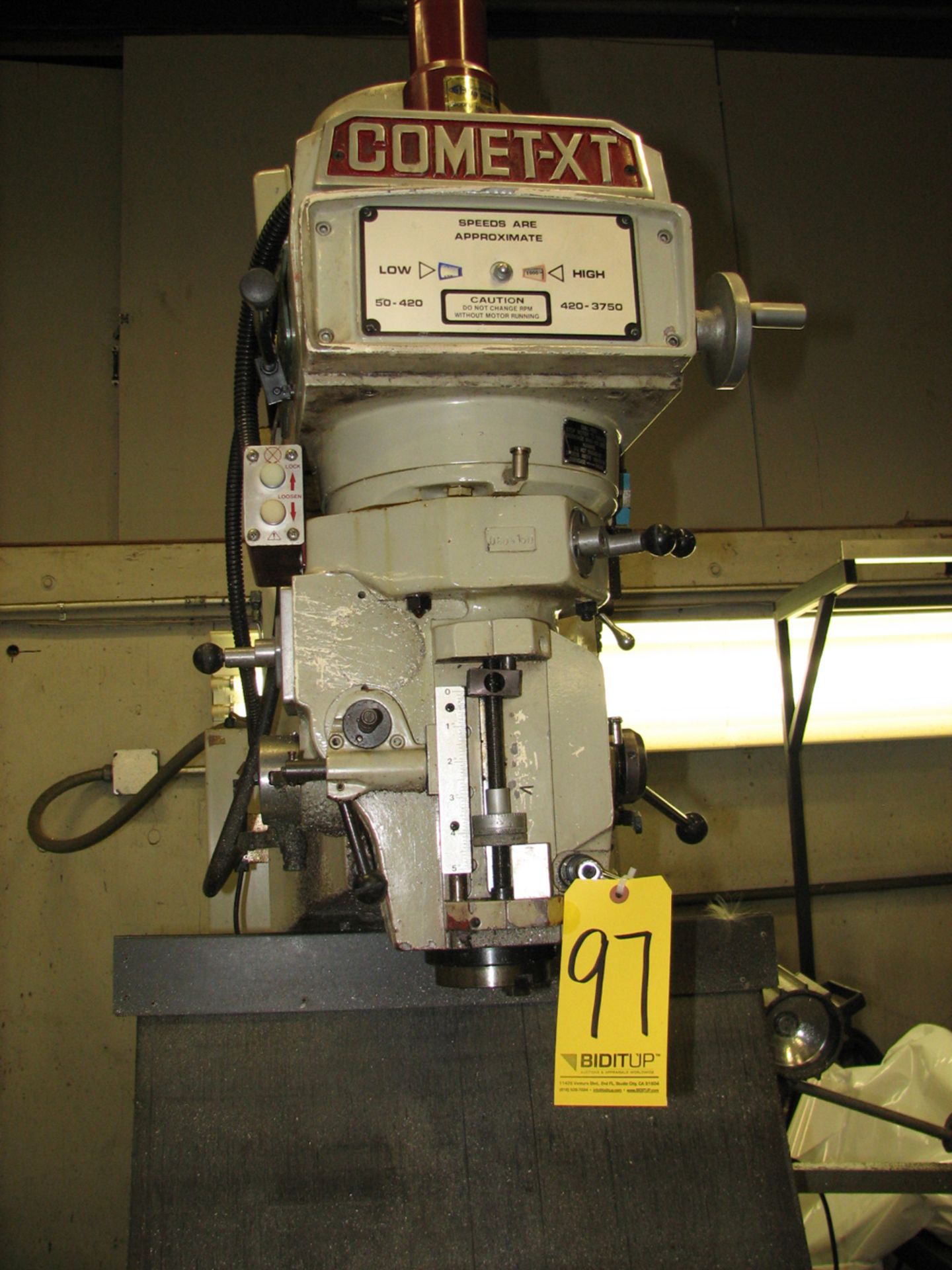 Comet  13" x  42" Comet Model MV-5 CNC Vertical Milling Machine (Bed Type) S/N 98018 (1998), 29. - Image 7 of 9