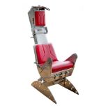 A "Canberra" bomber ejection seat (the "Canberra" was a tactical nuclear strike aircraft),