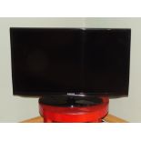 A Samsung 28" flat screen television