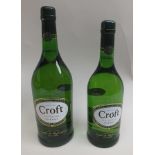 Croft Original Sherry, 4 litre bottles and 1 x 75cl bottle (5)