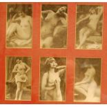 PORTRAIT DAGUERREOTYPES A set of twelve daguerrotypes of nude women from around the turn of the