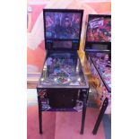 A Sega "Batman Forever" pinball machine, with pistol handle trigger and scoreboard back, 63cm