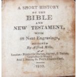 Alfred Mills miniature Bible, A short History of the Bible and new testament, with 48 neat